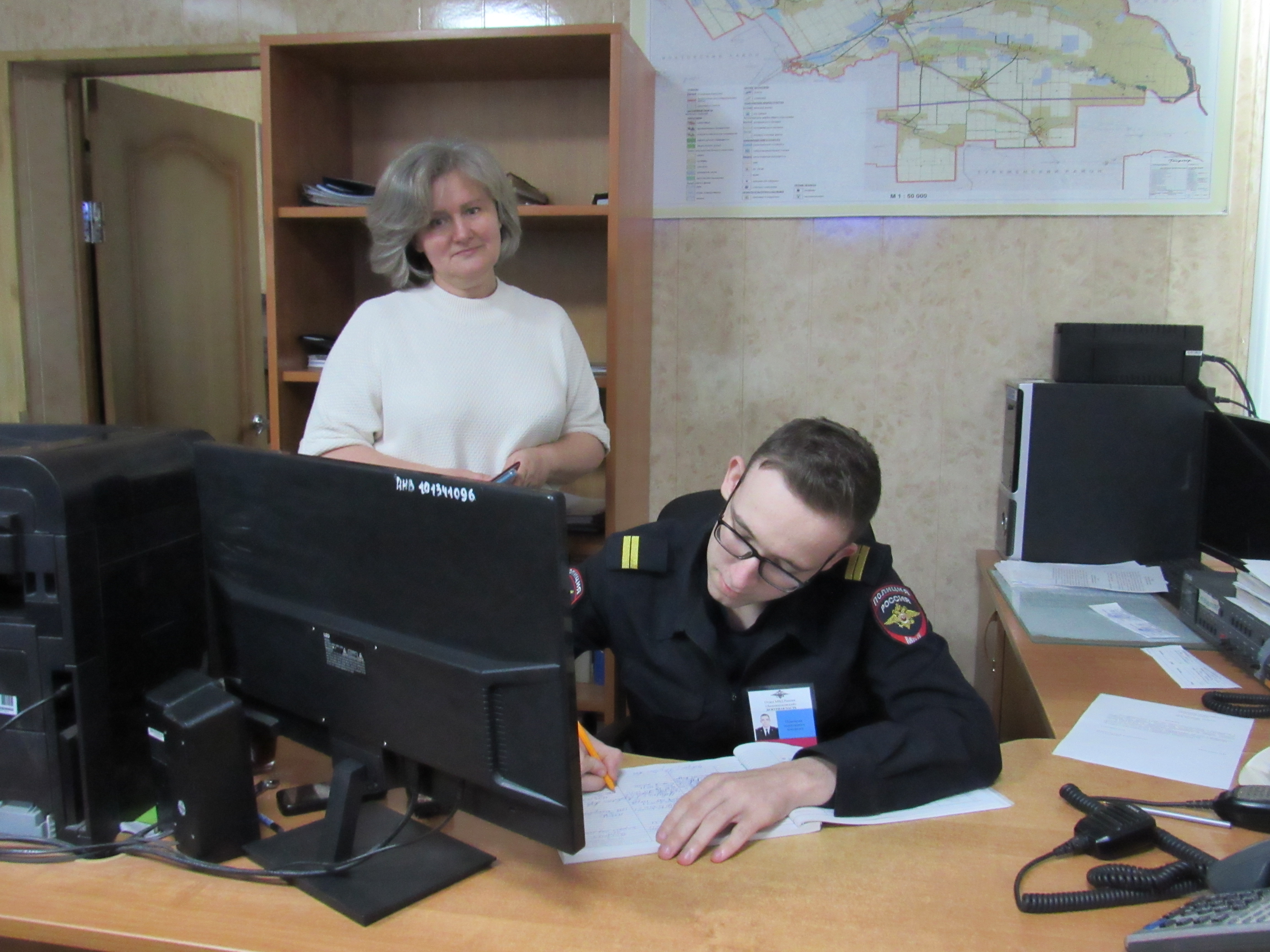 Представители Общественного совета проверили работу дежурной части Отдела МВД России «Апанасенковский».