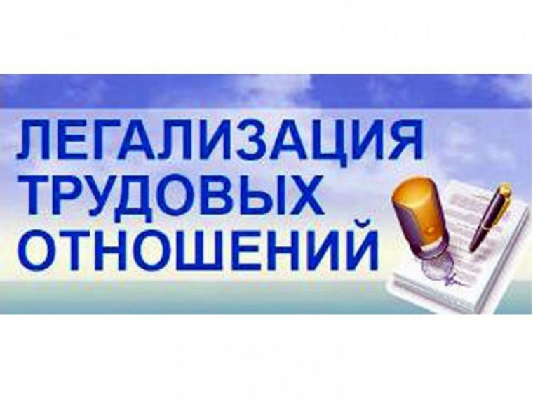 Легализация трудовых отношений.. Легализация трудовых отношений..
